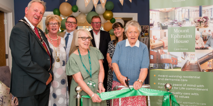 Mayor reopens ‘haven’ care home steeped in local history