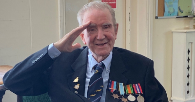 100th birthday bash for WWII hero