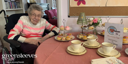 Gloucester House promotes dignity in care with “Digni-Tea”