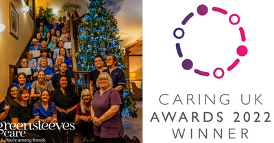 Greensleeves Care home named National Care Home of the Year in hat-trick of national awards