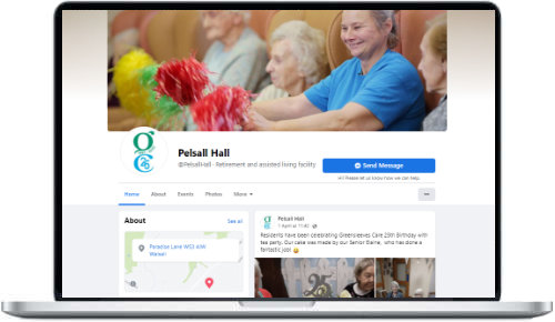 Pelsall Hall Facebook page