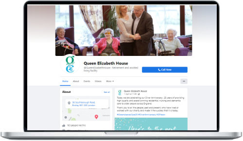 Queen Elizabeth House Facebook page