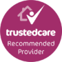 Logo to showcase greensleeves as a recommended provider by trustedcare