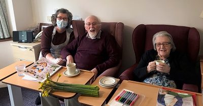 Tears of joy at New Malden care home